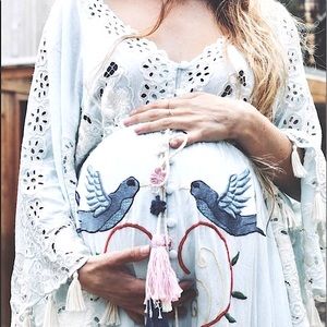 Fillyboo Heart On The Floor Maxi Dress. Size Small